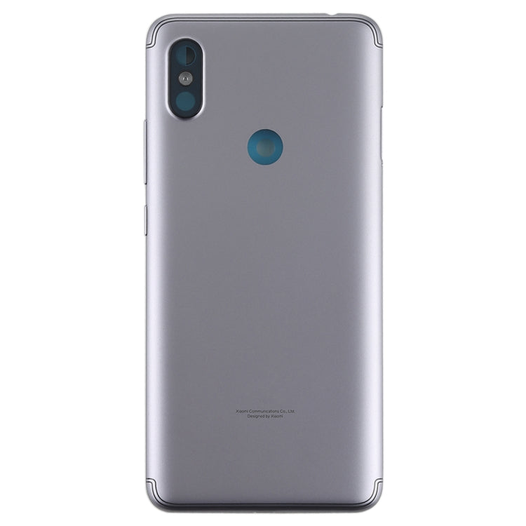 Back Cover with Side Keys for Xiaomi Redmi S2(Grey) - Back Cover by PMC Jewellery | Online Shopping South Africa | PMC Jewellery | Buy Now Pay Later Mobicred