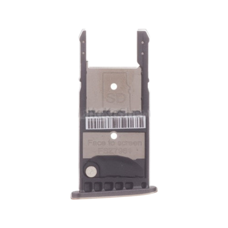 SIM Card Tray + Micro SD Card Tray for Motorola Moto G5 Plus (Black) - Card Socket by PMc TechLife | Online Shopping South Africa | PMc TechLife | Buy Now Pay Later Mobicred