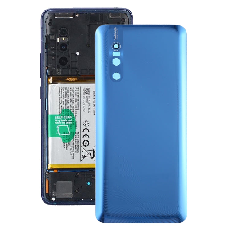 For Vivo X27 Battery Back Cover (Blue) - Back Cover by PMC Jewellery | Online Shopping South Africa | PMC Jewellery | Buy Now Pay Later Mobicred