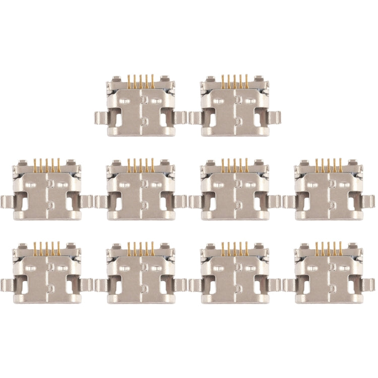 10 PCS Charging Port Connector for HTC Desire 820 / Desire 300 - Tail Connector by PMc TechLife | Online Shopping South Africa | PMc TechLife | Buy Now Pay Later Mobicred