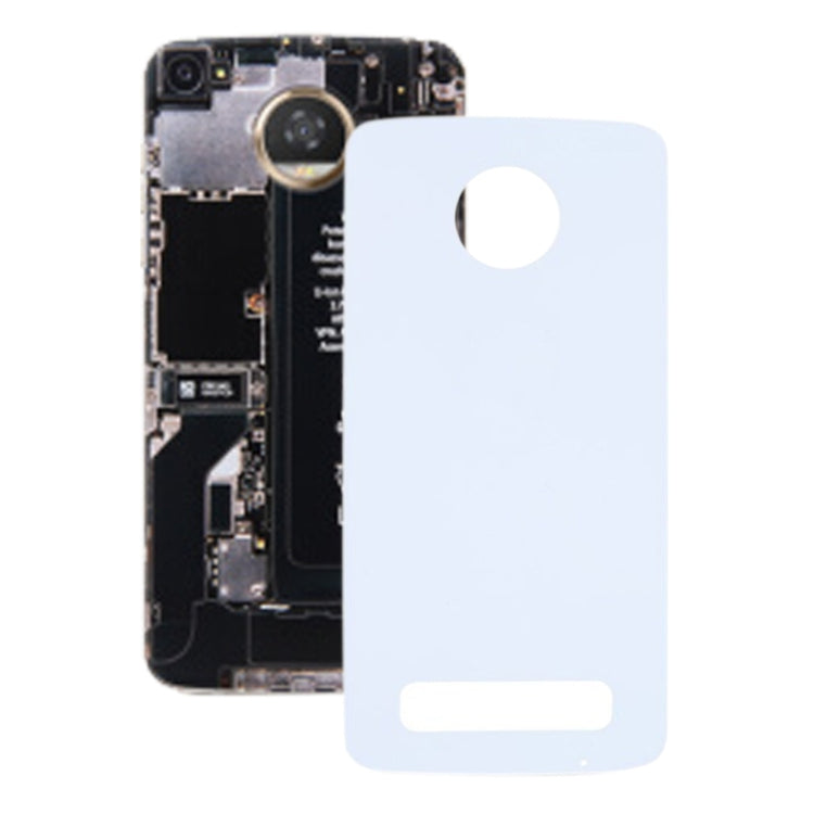 Battery Back Cover for Motorola Moto Z(White) - Back Cover by PMc TechLife | Online Shopping South Africa | PMc TechLife | Buy Now Pay Later Mobicred