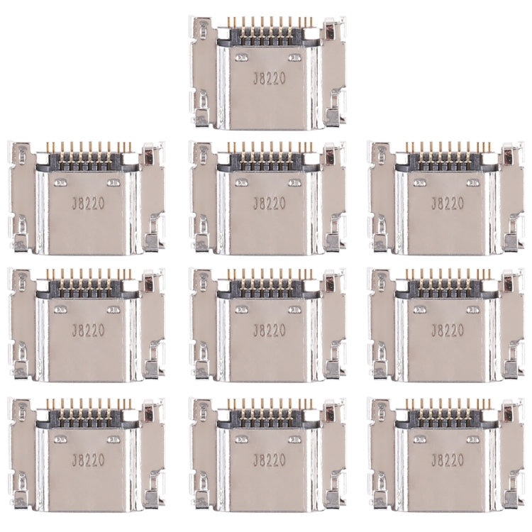 For Galaxy T705 10pcs Charging Port Connector - Tail Connector by PMc TechLife | Online Shopping South Africa | PMc TechLife | Buy Now Pay Later Mobicred