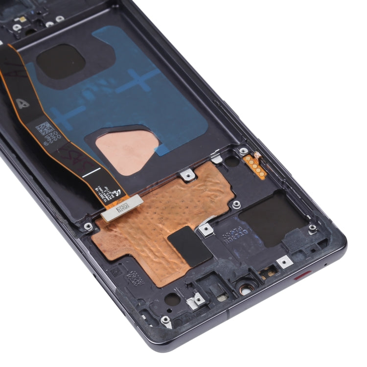 Original Super AMOLED Material LCD Screen and Digitizer Full Assembly with Frame for Galaxy S10 Lite(Black) - free shipping - PMc TechLife - Order now!