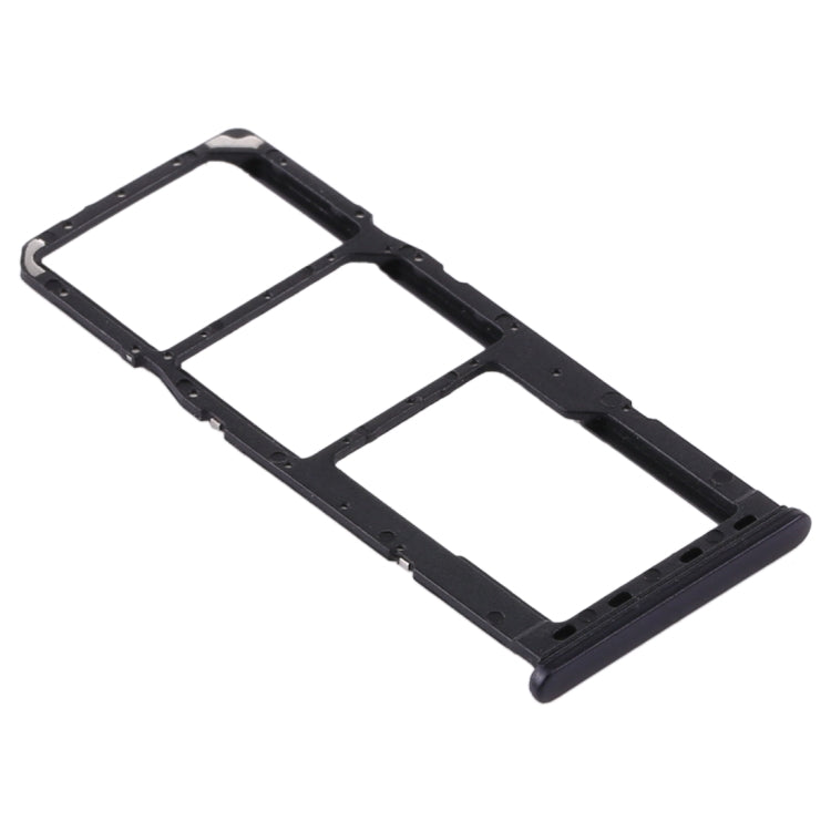 For Samsung Galaxy A21s SIM Card Tray + SIM Card Tray + Micro SD Card Tray (Black) - free shipping - PMc TechLife - Order now!