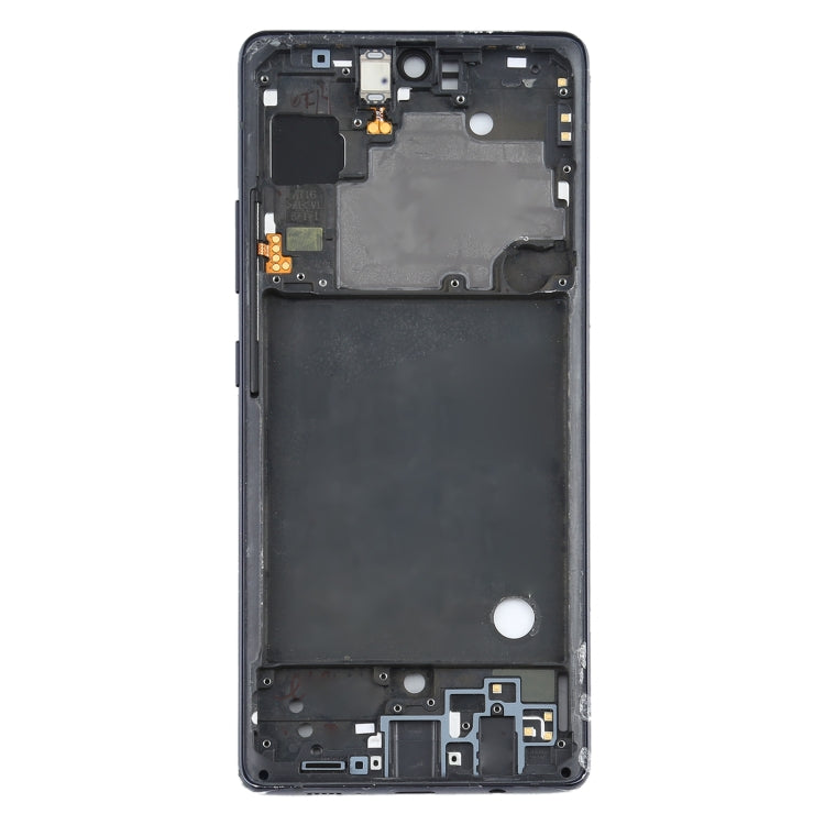 For Samsung Galaxy A71 5G SM-A716  Middle Frame Bezel Plate (Black) - free shipping - PMc TechLife - Order now!