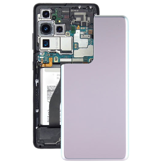 For Samsung Galaxy S21 Ultra 5G Battery Back Cover (Silver) - Back Cover by PMC Jewellery | Online Shopping South Africa | PMC Jewellery