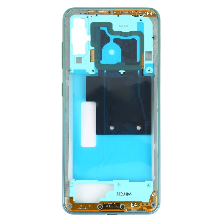 For Samsung Galaxy A60  Middle Frame Bezel Plate (Green) - Frame Bezel Plate by PMC Jewellery | Online Shopping South Africa | PMC Jewellery | Buy Now Pay Later Mobicred