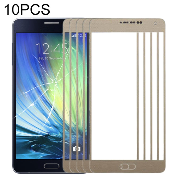 For Samsung Galaxy A7 (2015) 10pcs Front Screen Outer Glass Lens (Gold) - free shipping - PMc TechLife - Order now!