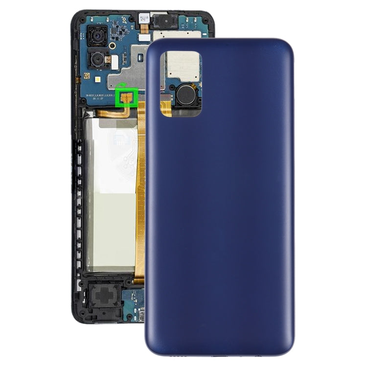 For Samsung Galaxy A03S SM-A037F Battery Back Cover (Blue) - Back Cover by PMC Jewellery | Online Shopping South Africa | PMC Jewellery