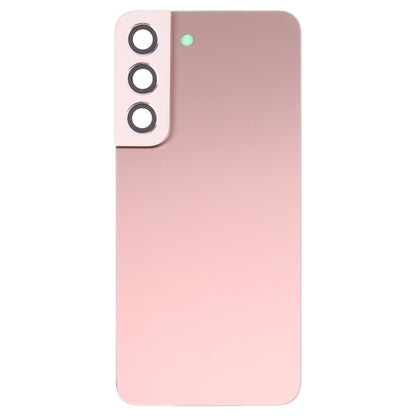 For Samsung Galaxy S22 5G SM-S901B Battery Back Cover with Camera Lens Cover (Pink) - Back Cover by PMC Jewellery | Online Shopping South Africa | PMC Jewellery