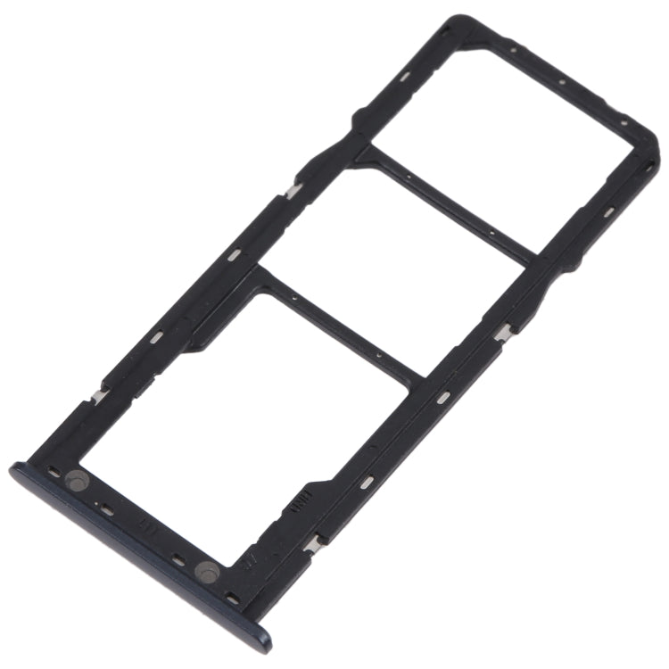 For Samsung Galaxy M42 5G SM-A436B Original SIM Card Tray + SIM Card Tray + Micro SD card tray (Black) - Card Socket by PMC Jewellery | Online Shopping South Africa | PMC Jewellery