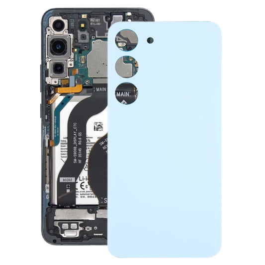 For Samsung Galaxy S23 SM-S911B OEM Glass Battery Back Cover(Blue) - Back Cover by PMC Jewellery | Online Shopping South Africa | PMC Jewellery