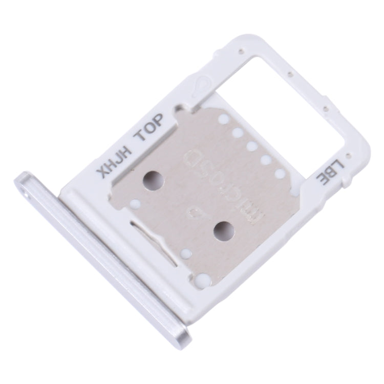 For Samsung Galaxy Tab S8+ SM-X800 Original SIM Card Tray + Micro SD Card Tray (Silver) - Card Socket by PMC Jewellery | Online Shopping South Africa | PMC Jewellery