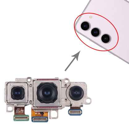 For Samsung Galaxy S23 / S23+ SM-S911B/S916B Original Camera Set (Telephoto + Wide + Main Camera) - Camera by PMC Jewellery | Online Shopping South Africa | PMC Jewellery