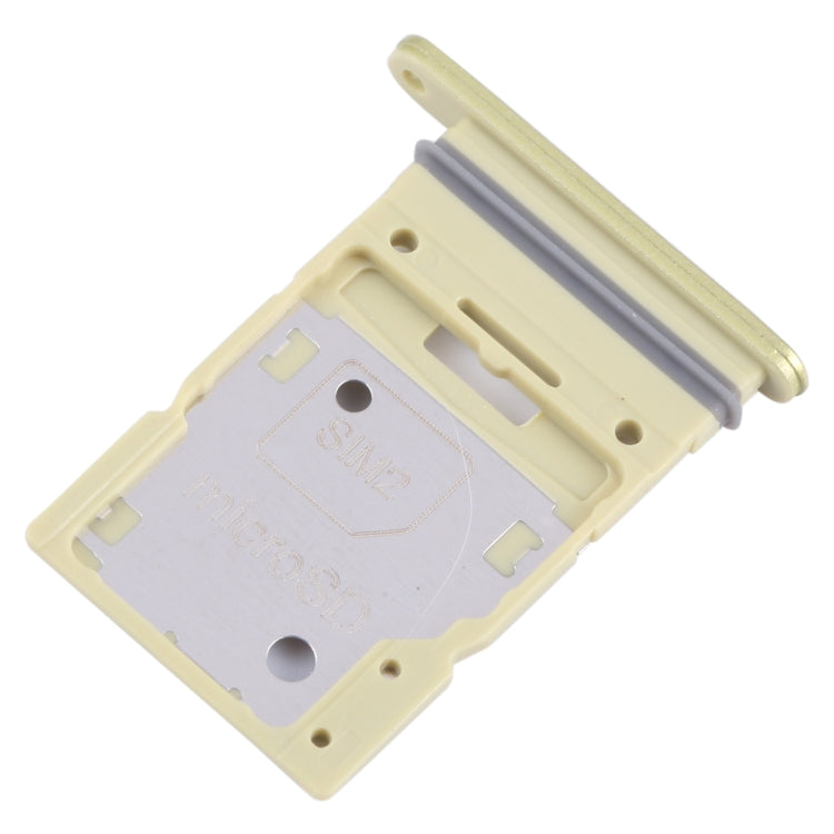 For Samsung Galaxy A35 SM-A356B Original SIM Card Tray + SIM / Micro SD Card Tray (Yellow) - Card Socket by PMC Jewellery | Online Shopping South Africa | PMC Jewellery