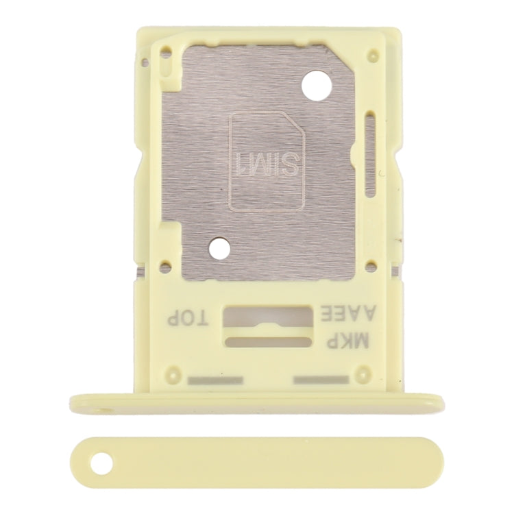 For Samsung Galaxy A15 4G SM-A155F Original SIM Card Tray + SIM / Micro SD Card Tray (Yellow) - Card Socket by PMC Jewellery | Online Shopping South Africa | PMC Jewellery | Buy Now Pay Later Mobicred