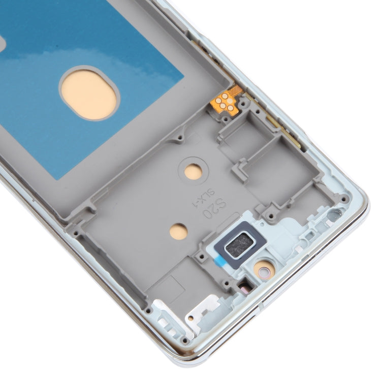 For Samsung Galaxy S20 FE SM-G780F 6.43 inch OLED LCD Screen Digitizer Full Assembly with Frame (Silver) - free shipping - PMc TechLife - Order now!