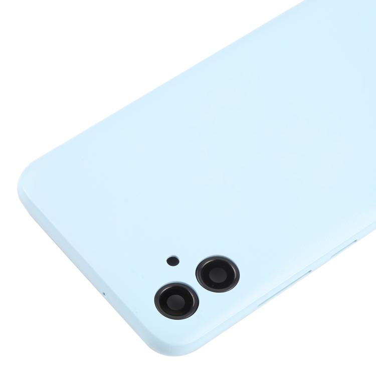 For Samsung Galaxy A04e SM-A042F Back Cover with Camera Lens Cover(Blue) - free shipping - PMC TechLife - Order now!