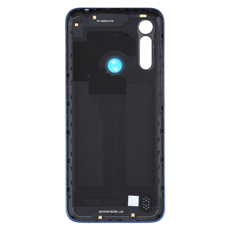 Battery Back Cover for Motorola Moto G8 Power Lite (Dark Blue) - Back Cover by PMC Jewellery | Online Shopping South Africa | PMC Jewellery | Buy Now Pay Later Mobicred