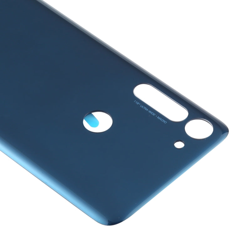 Battery Back Cover for Motorola Moto G8 Power (Blue) - Back Cover by PMc TechLife | Online Shopping South Africa | PMc TechLife | Buy Now Pay Later Mobicred