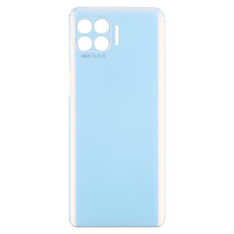 Battery Back Cover for Motorola One 5G UW / One 5G / Moto G 5G Plus / XT2075 XT2075-2 XT2075-3(White) - Back Cover by PMC Jewellery | Online Shopping South Africa | PMC Jewellery | Buy Now Pay Later Mobicred