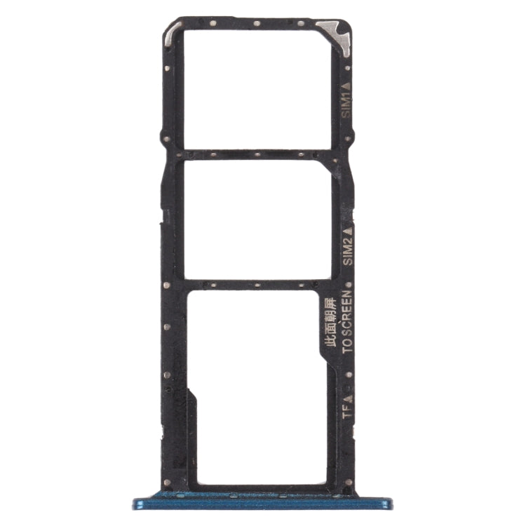 SIM Card Tray + SIM Card Tray + Micro SD Card Tray for Honor 8S (Green) - Card Socket by PMc TechLife | Online Shopping South Africa | PMc TechLife | Buy Now Pay Later Mobicred
