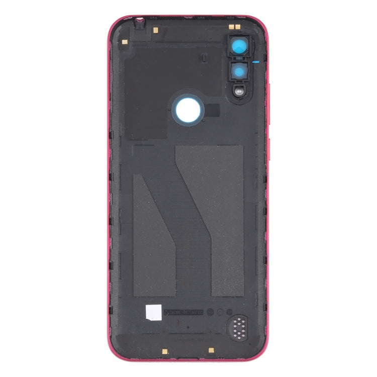 Battery Back Cover for Motorola Moto E6i XT2053-5 (Red) - Back Cover by PMc TechLife | Online Shopping South Africa | PMc TechLife | Buy Now Pay Later Mobicred