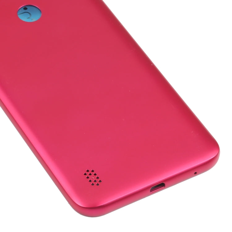 Battery Back Cover for Motorola Moto E6i XT2053-5 (Red) - Back Cover by PMc TechLife | Online Shopping South Africa | PMc TechLife | Buy Now Pay Later Mobicred