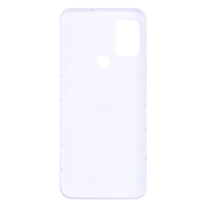 Battery Back Cover for Motorola Moto G30 XT2129-1 XT2129-2 PAML0000IN (White) - Back Cover by PMC Jewellery | Online Shopping South Africa | PMC Jewellery | Buy Now Pay Later Mobicred