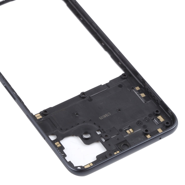 For Samsung Galaxy A22 5G Middle Frame Bezel Plate (Black) - Frame Bezel Plate by PMC Jewellery | Online Shopping South Africa | PMC Jewellery | Buy Now Pay Later Mobicred