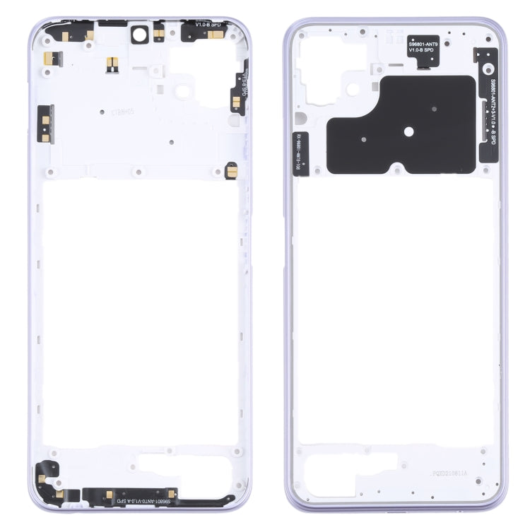 For Samsung Galaxy A22 5G  Middle Frame Bezel Plate (Purple) - Frame Bezel Plate by PMC Jewellery | Online Shopping South Africa | PMC Jewellery | Buy Now Pay Later Mobicred