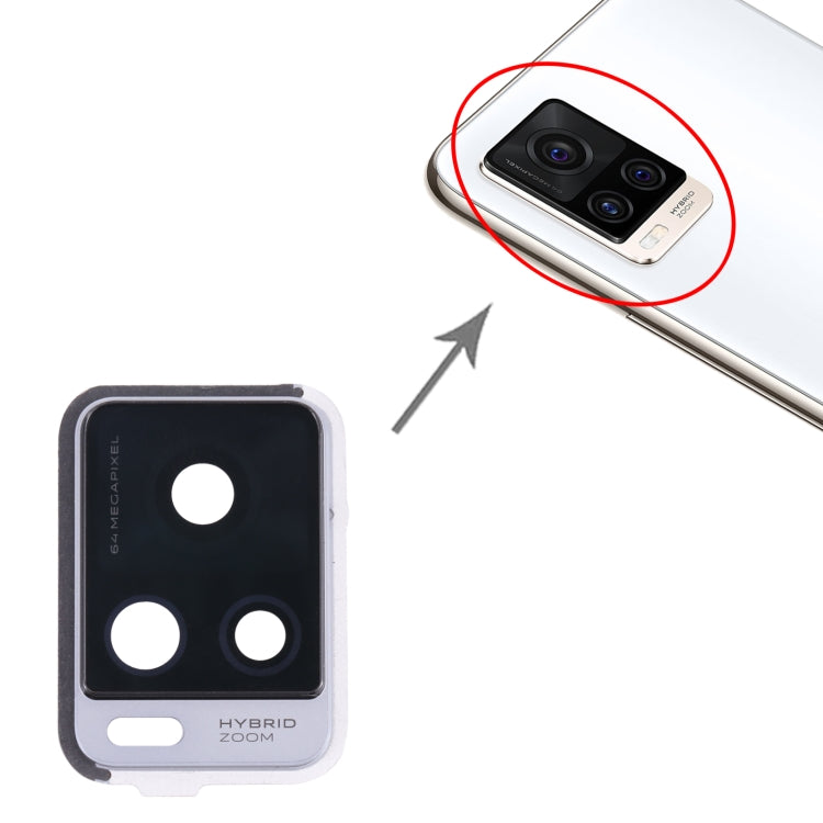 For vivo S7 V2020A Camera Lens Cover (Black) - Camera Parts by PMc TechLife | Online Shopping South Africa | PMc TechLife | Buy Now Pay Later Mobicred