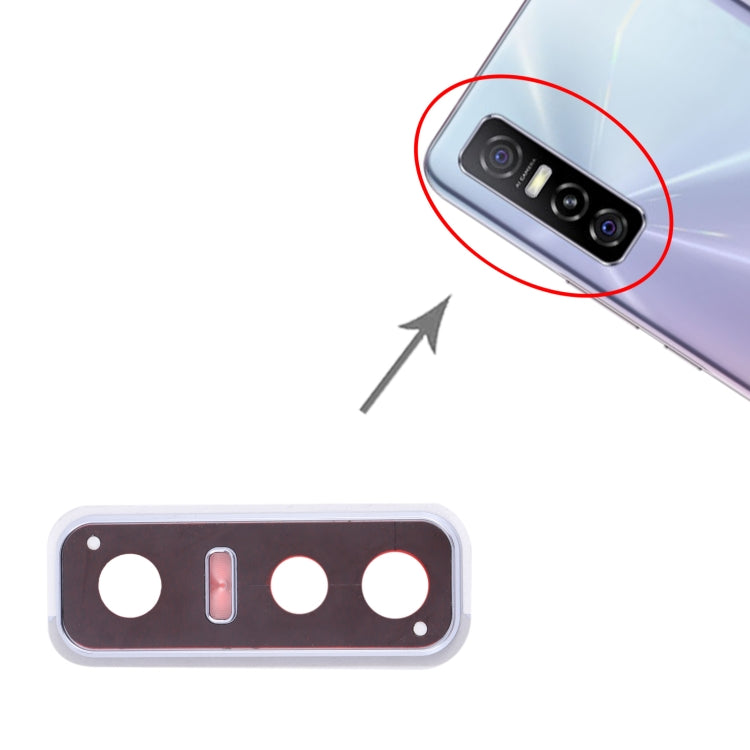 For vivo Y73s V2031A Camera Lens Cover (Silver) - Camera Parts by PMc TechLife | Online Shopping South Africa | PMc TechLife | Buy Now Pay Later Mobicred