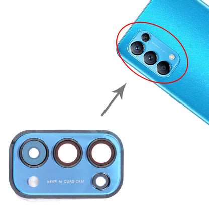 For OPPO Reno5 5G PEGM00, PEGT00, CPH2145  Camera Lens Cover (Blue) - Camera Series by PMC Jewellery | Online Shopping South Africa | PMC Jewellery