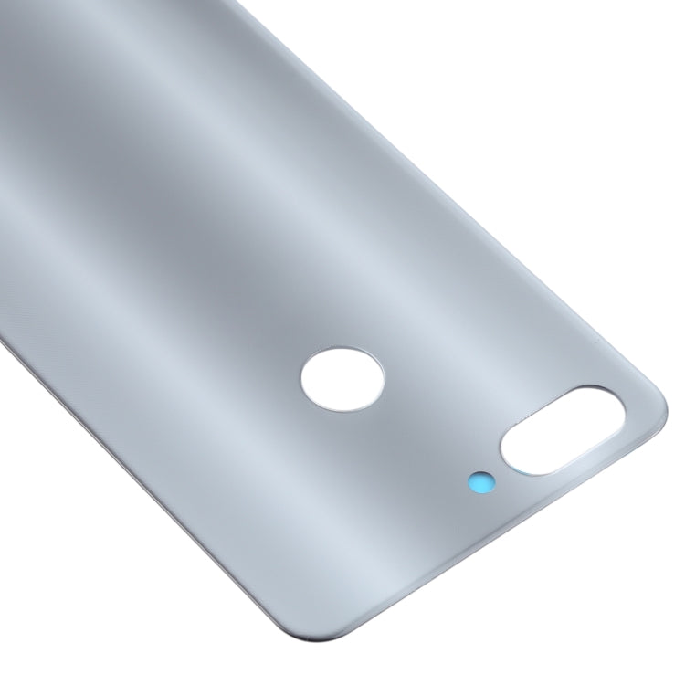 Glass Battery Back Cover for ZTE Blade V9(Silver) - For ZTE by PMC Jewellery | Online Shopping South Africa | PMC Jewellery | Buy Now Pay Later Mobicred