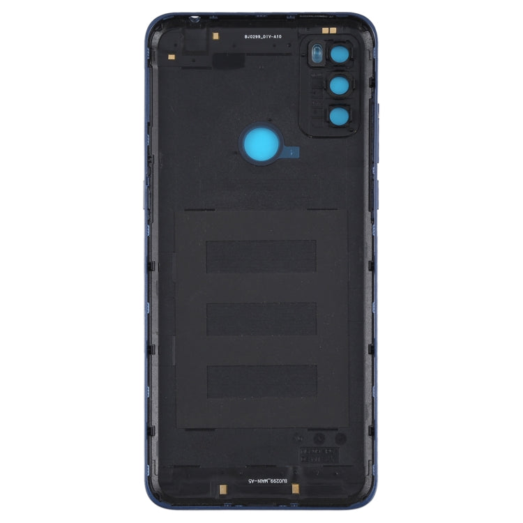 For Alcatel 1S (2021) 6025 Battery Back Cover  (Blue) - Back Cover by PMC Jewellery | Online Shopping South Africa | PMC Jewellery | Buy Now Pay Later Mobicred