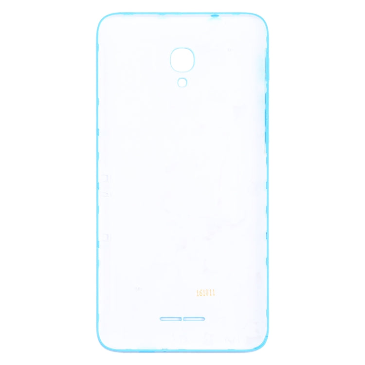 For Alcatel One Touch Pop 4 Plus 5056 Battery Back Cover  (Blue) - Back Cover by PMC Jewellery | Online Shopping South Africa | PMC Jewellery | Buy Now Pay Later Mobicred