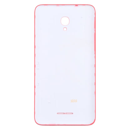 For Alcatel One Touch Pop 4 Plus 5056 Battery Back Cover  (Red) - Back Cover by PMC Jewellery | Online Shopping South Africa | PMC Jewellery | Buy Now Pay Later Mobicred