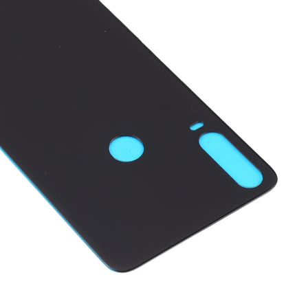 For Alcatel 3x (2019) 5048 5048U 5048Y Glass Battery Back Cover  (Black) - Back Cover by PMC Jewellery | Online Shopping South Africa | PMC Jewellery | Buy Now Pay Later Mobicred