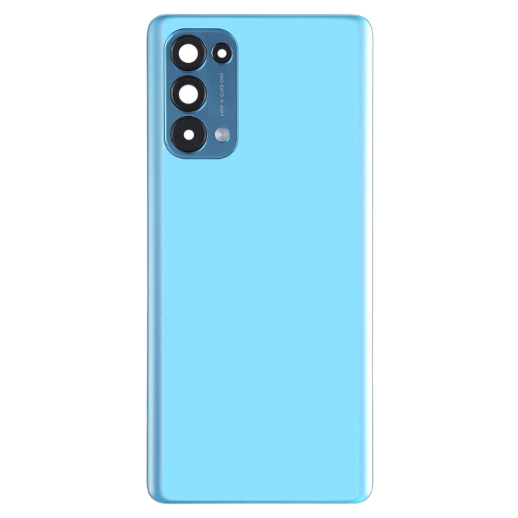 For OPPO Reno5 Pro 5G PDSM00, PDST00, CPH2201 Original Battery Back Cover (Blue) - Back Cover by PMC Jewellery | Online Shopping South Africa | PMC Jewellery | Buy Now Pay Later Mobicred