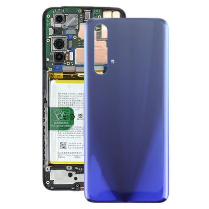 For OPPO Realme X3 / Realme X3 SuperZoom Battery Back Cover (Blue) - Back Cover by PMC Jewellery | Online Shopping South Africa | PMC Jewellery | Buy Now Pay Later Mobicred