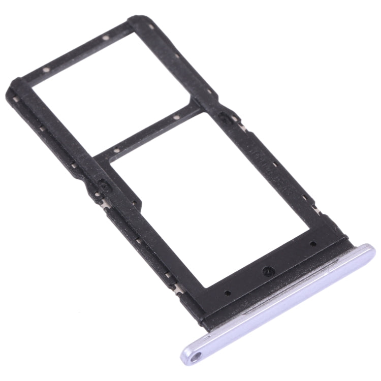 SIM Card Tray + SIM Card Tray / Micro SD Card Tray for Honor play 5T (Purple) - Card Socket by PMc TechLife | Online Shopping South Africa | PMc TechLife | Buy Now Pay Later Mobicred