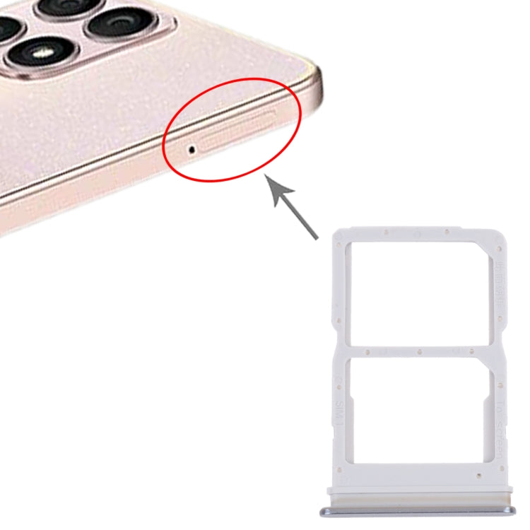 SIM Card Tray + SIM Card Tray for Honor X30i(Silver) - Card Socket by PMc TechLife | Online Shopping South Africa | PMc TechLife | Buy Now Pay Later Mobicred