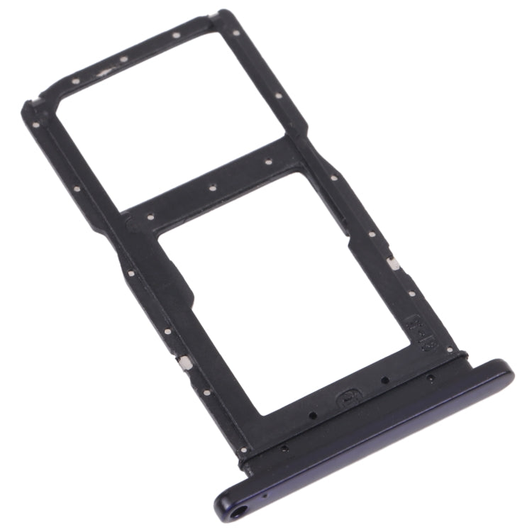 SIM Card Tray + SIM Card Tray / Micro SD Card Tray for Honor 9X (Purple) - Card Socket by PMc TechLife | Online Shopping South Africa | PMc TechLife | Buy Now Pay Later Mobicred