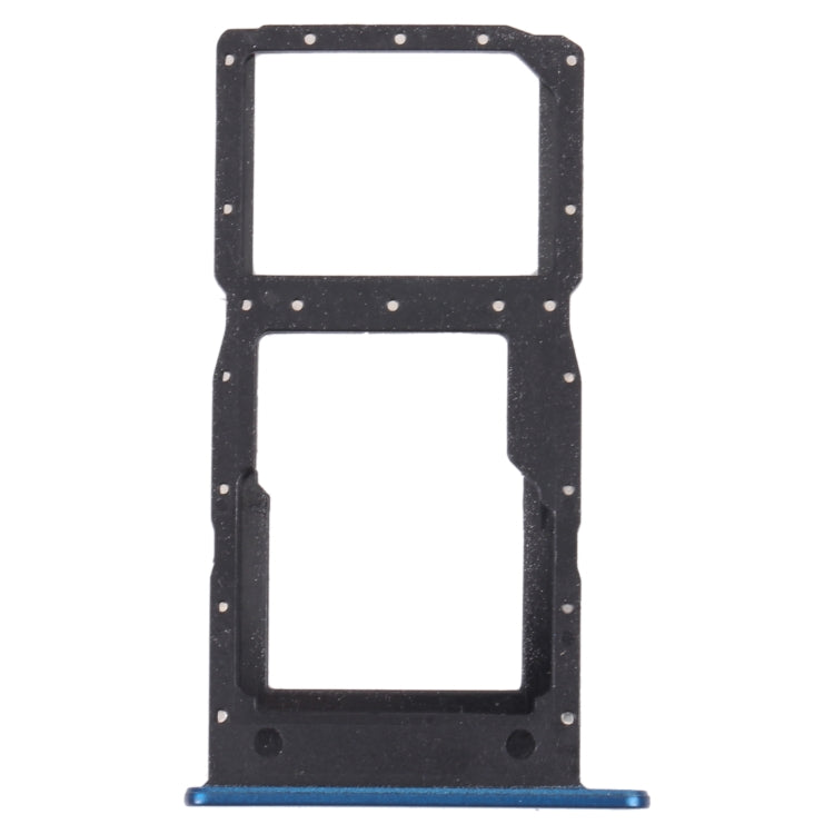 SIM Card Tray + SIM Card Tray / Micro SD Card Tray for Huawei Nova Y60 (Blue) - Card Socket by PMc TechLife | Online Shopping South Africa | PMc TechLife | Buy Now Pay Later Mobicred
