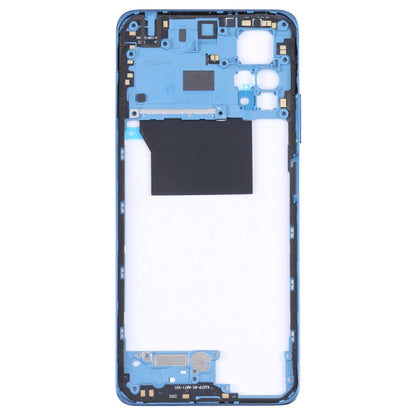 Middle Frame Bezel Plate for Xiaomi Poco X4 Pro 5G/Redmi Note 11E Pro(Dark Blue) - Frame Bezel Plate by PMC Jewellery | Online Shopping South Africa | PMC Jewellery | Buy Now Pay Later Mobicred