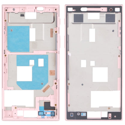 Middle Frame Bezel Plate for Sony Xperia X Compact (Pink) - Frame Bezel Plate by PMC Jewellery | Online Shopping South Africa | PMC Jewellery | Buy Now Pay Later Mobicred