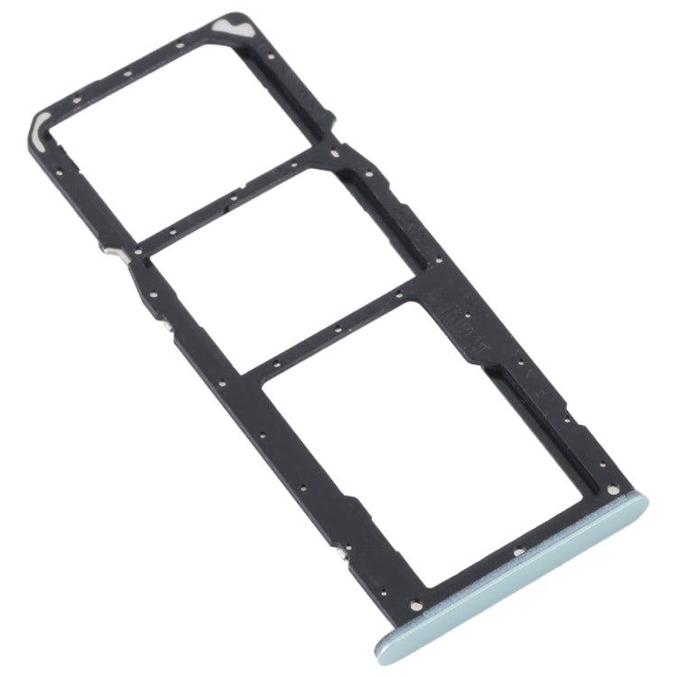 For Realme C35 SIM Card Tray + SIM Card Tray + Micro SD Card Tray (Green) - Card Tray by PMc TechLife | Online Shopping South Africa | PMc TechLife | Buy Now Pay Later Mobicred