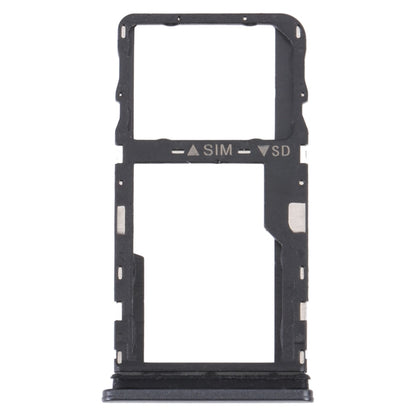 For TCL 30 XE 5G T767W Original SIM Card Tray + Micro SD Card Tray(Black) - For TCL by PMC Jewellery | Online Shopping South Africa | PMC Jewellery | Buy Now Pay Later Mobicred