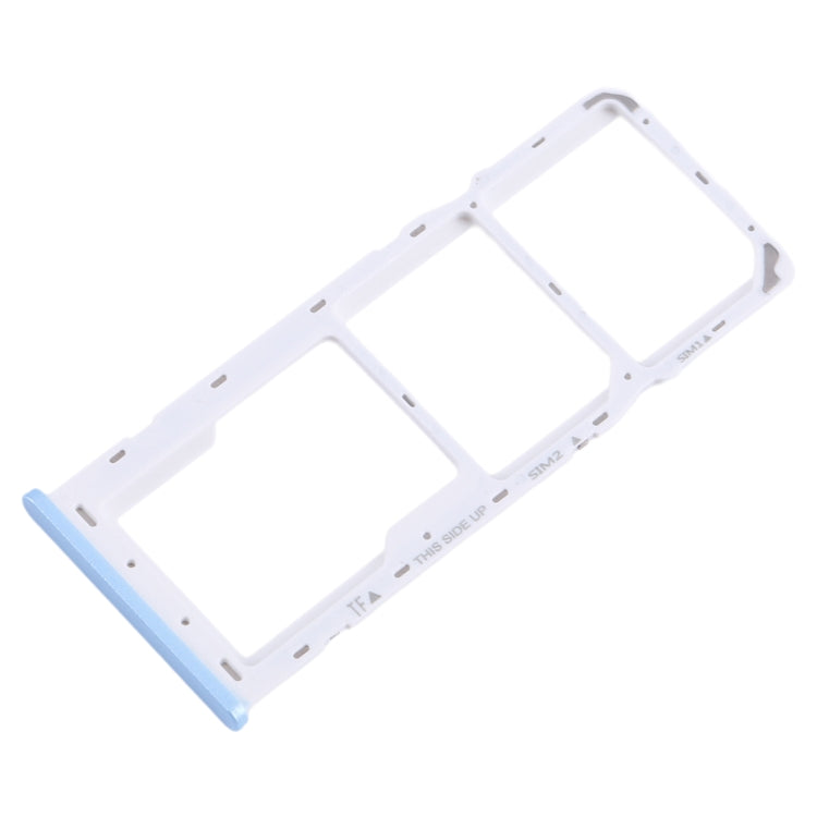 For TCL 30 SE / 30E / 305 / 306 Original SIM Card Tray + SIM Card Tray + Micro SD Card Tray (Baby Blue) - For TCL by PMC Jewellery | Online Shopping South Africa | PMC Jewellery | Buy Now Pay Later Mobicred